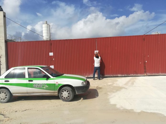 Las concreteras que se encuentran habilitadas en las inmediaciones de la Súper Manzana 77 de Cancún ya tienen plazo para mudarse.