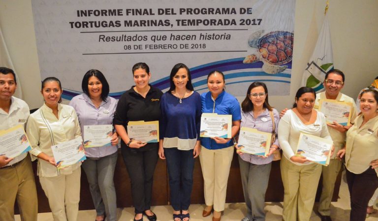 Duplica Puerto Morelos metas en programa de protección de tortugas marinas