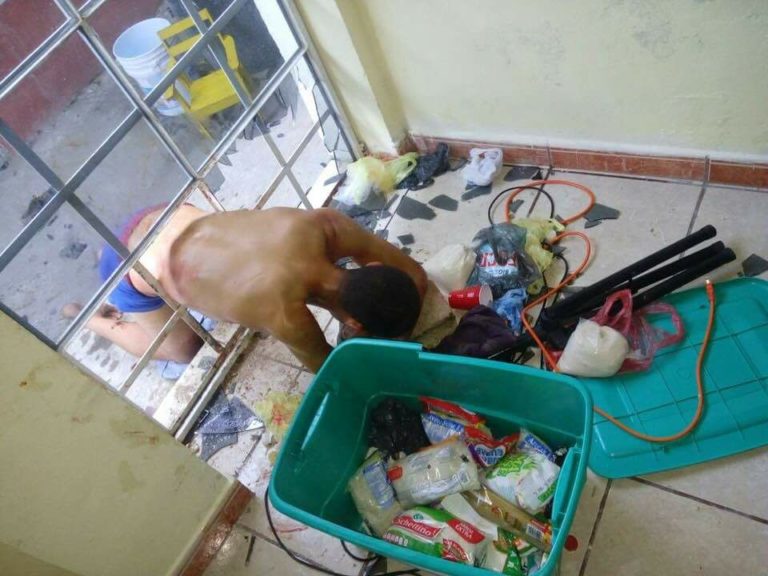 ladron queda atrapado en iglesia