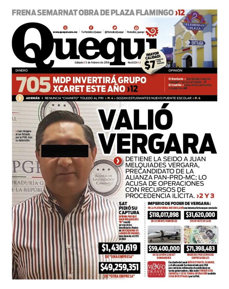 Por salida de Vergara, Juez corrige a PGR y Quequi