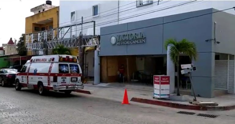 hombre baleado Cancún