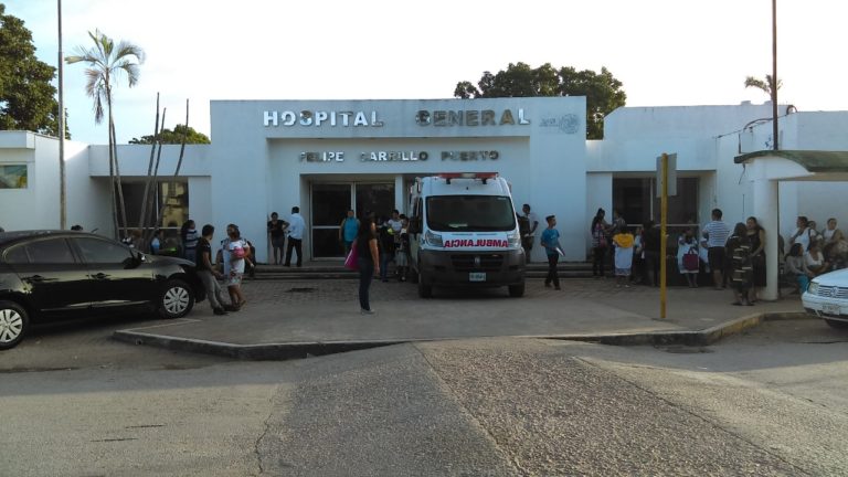 Exhiben falta de insumos en hospital de Felipe Carrillo Puerto
