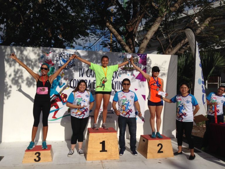 Corren 200 contra el bullying en Cancún