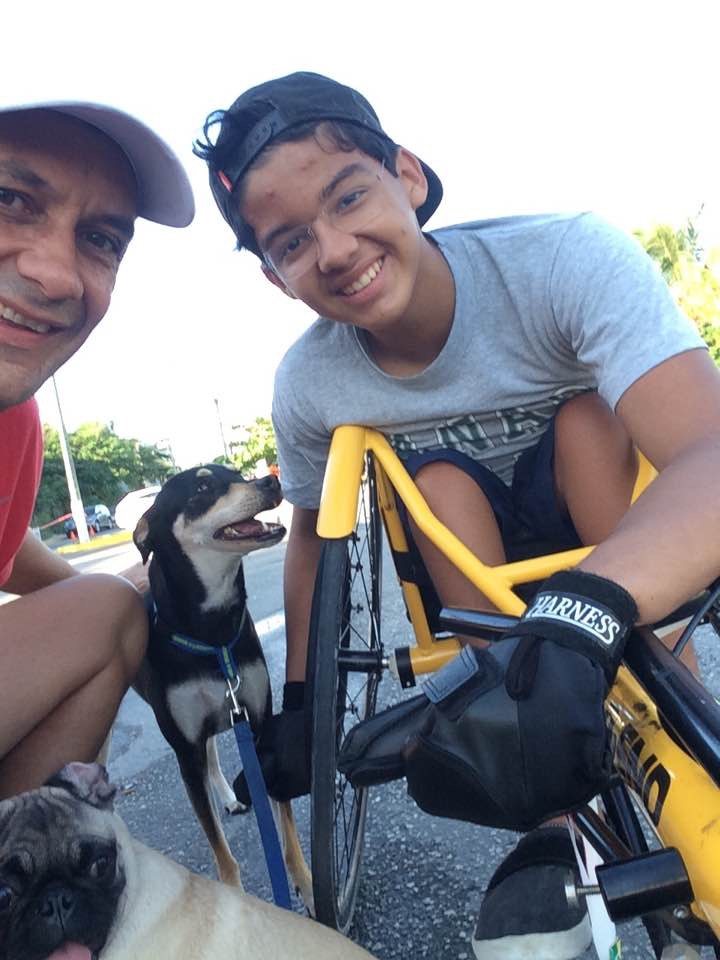 Marcelo Busquets se prepara para la Paralimpiada 2018