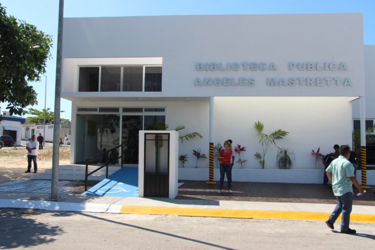 Así son los espacios de nueva la Biblioteca Municipal “Ángeles Mastretta”