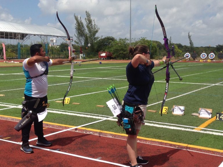 Domina  México a Cuba en tiro con arco, en las actividades del Gran Prix Mexicano 2018