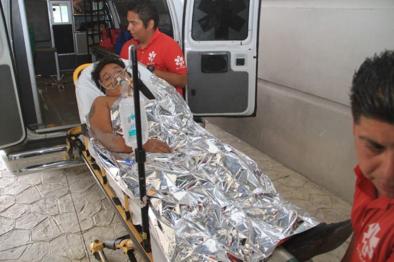 Grave, hombre baleado atrás del Torito