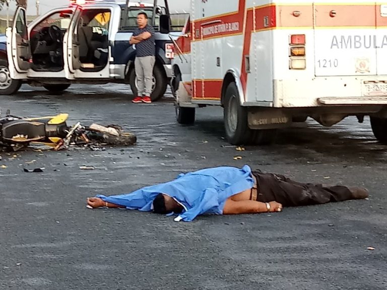 Presunto fiscal de la PGR atropella y mata a un hombre abordo de su motocicleta