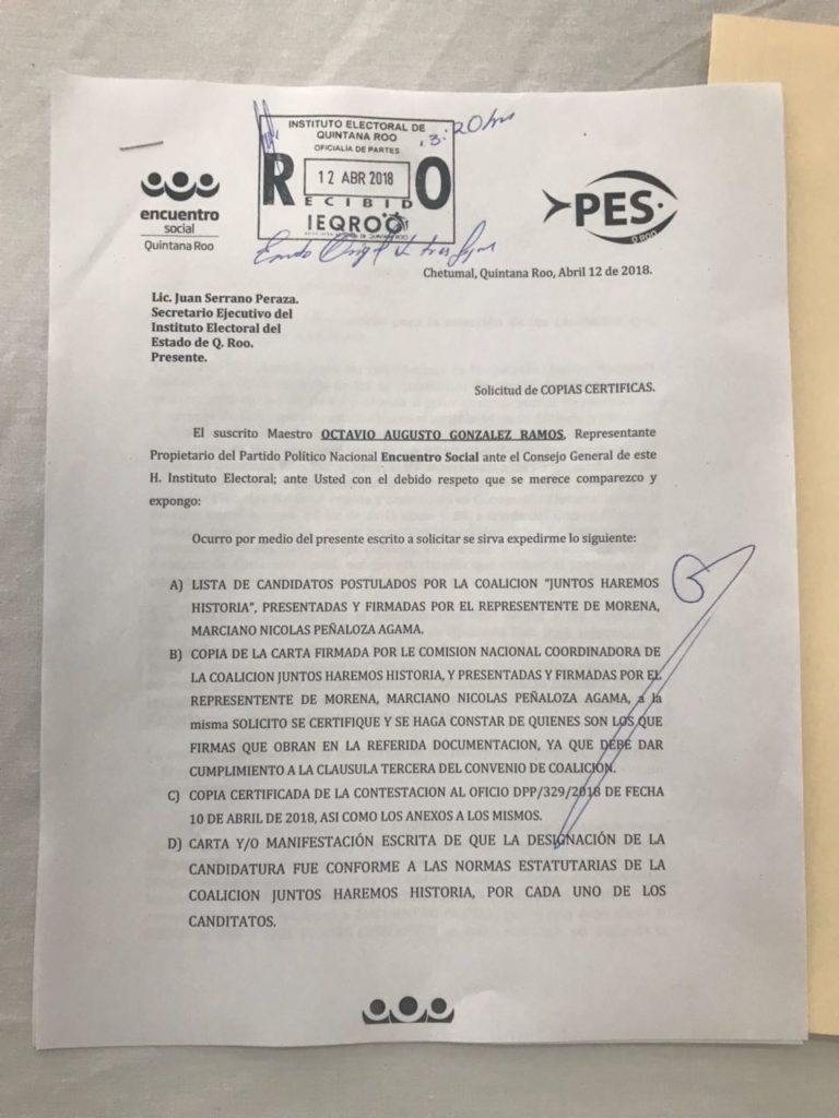 Luchará PES incluso en las calles por llevar candidatos propios