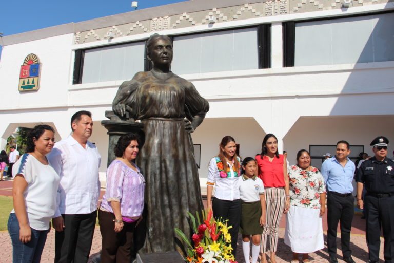 Conmemoran solidarenses el natalicio de la defensora de la patria Leona Vicario