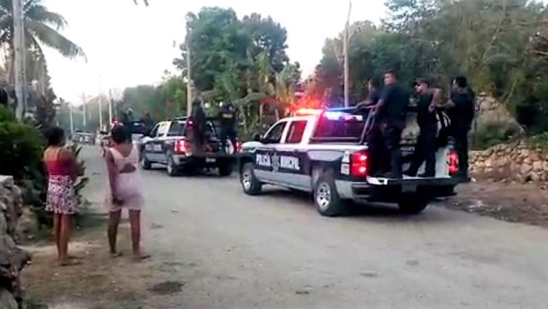 Detienen a 10 rijosos en alcaldía de Sabán