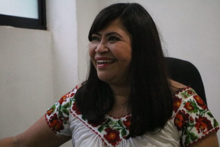 Asegura Mildred Ávila que su candidatura está firme