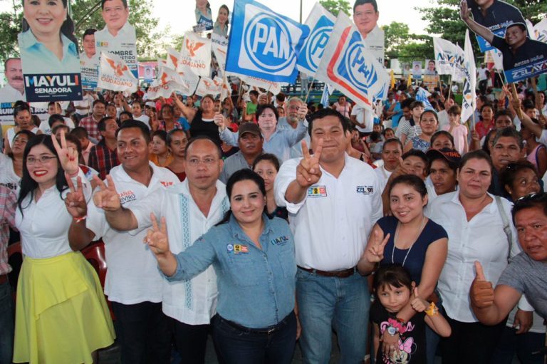 Anaya, la mejor opción para sacar adelante al país, reitera Mayuli Martínez