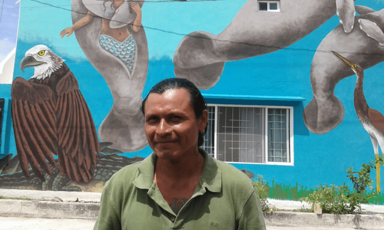 Rescatan espacios con arte