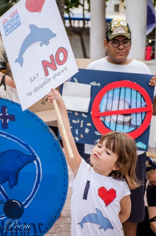 Convocan playenses a marcha contra cautiverio y matanza de peces