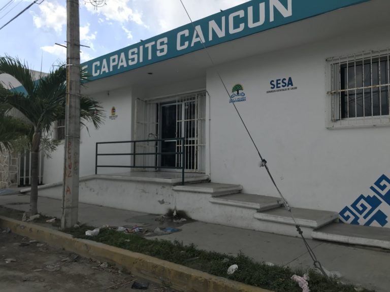 Buscan garantizar seguridad a pacientes y empleados de Capasits Cancún