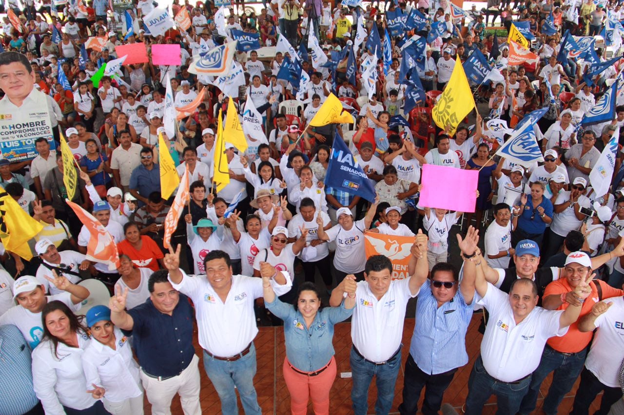 Sí es posible recuperar la paz, y juntos lo vamos a lograr: Mayuli Martínez