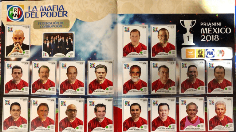 ¡Llegó PRIANini! El álbum de la “mafia del poder”