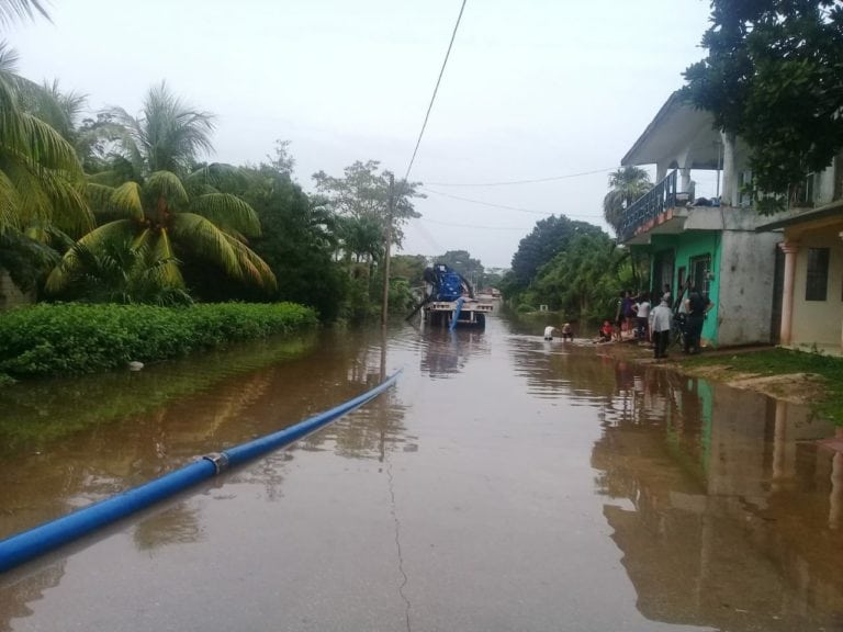 Chumpón, prácticamente sin paso para vehículos