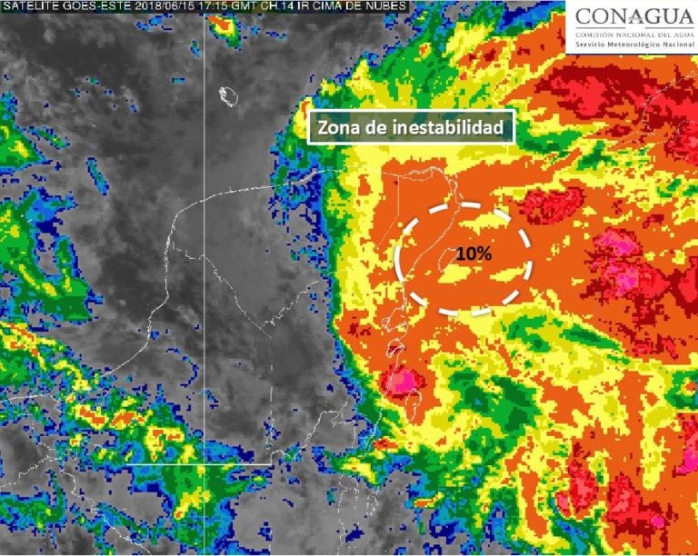 Emite Conagua aviso de ciclón tropical