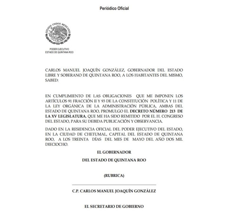 Publica el Gobierno del Estado la Ley de Movilidad