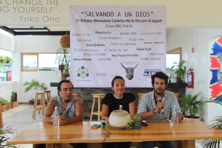 Anuncian la galería en beneficio del jaguar: “Salvando a un dios”