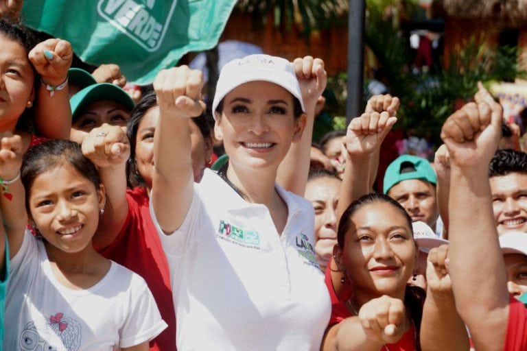 Protegerá Laura Fernández los derechos de las mujeres de Puerto Morelos