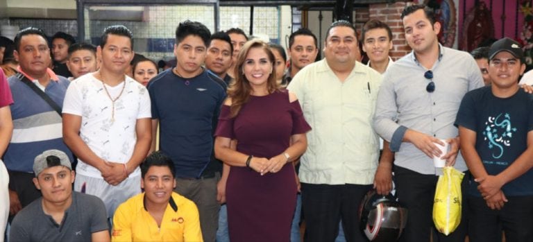 Asume Mara compromiso con Centro de Cancún