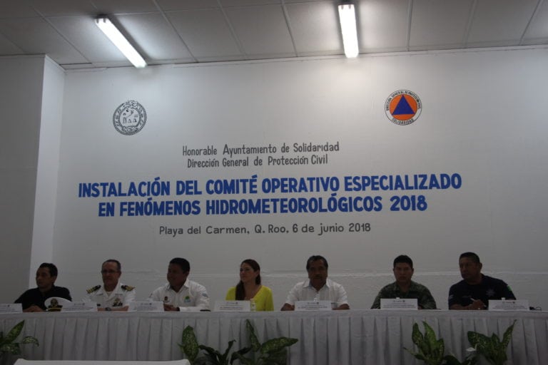 Se prepara Solidaridad para los fenómenos hidrometeorológicos de 2018