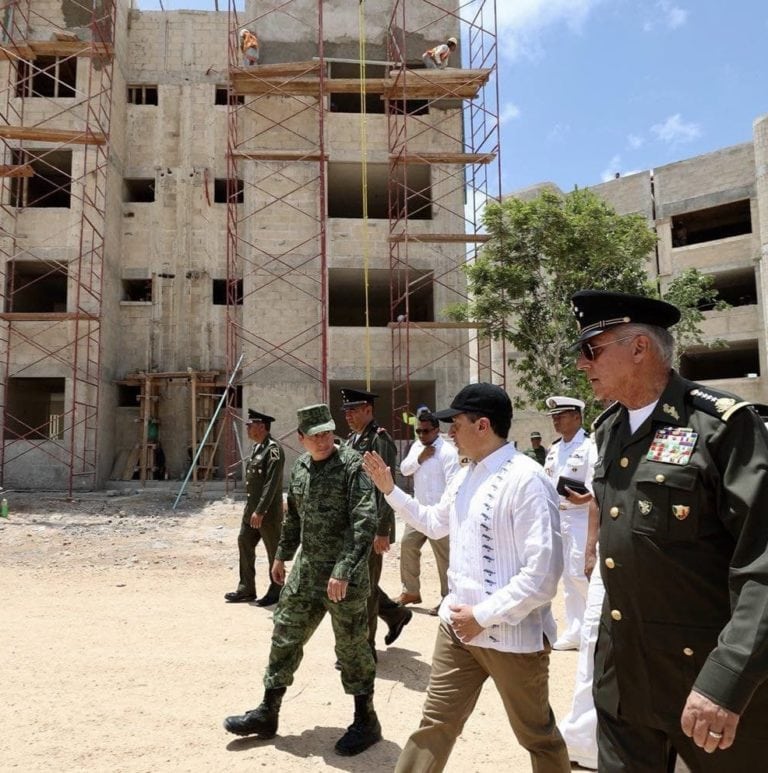 Edifican “ciudad” militar en Cancún