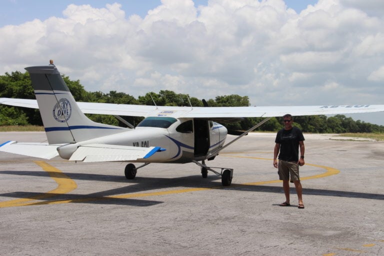 “Más que caer es como volar”, hacer paracaidismo en el Aeródromo de Playa del Carmen