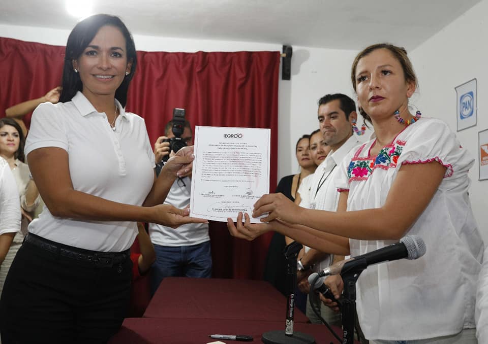Recibe Laura Fernández constancia de mayoría como presidenta municipal electa de Puerto Morelos