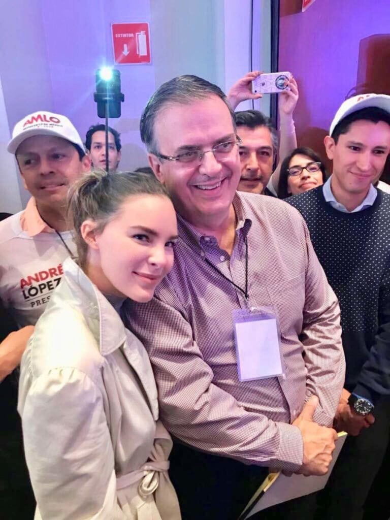 Belinda “destapó” a Ebrard como canciller tres días antes de su nombramiento