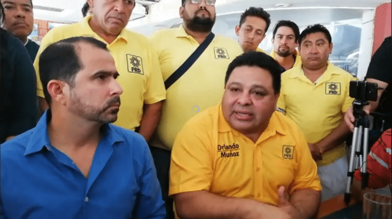 El líder estatal del PRD manifiesta apoyo a Cristina Torres