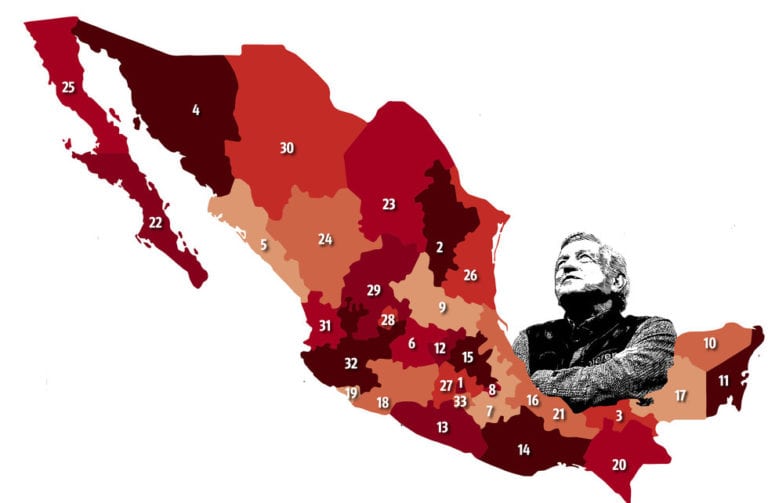 Esta es la propuesta de AMLO para la descentralización