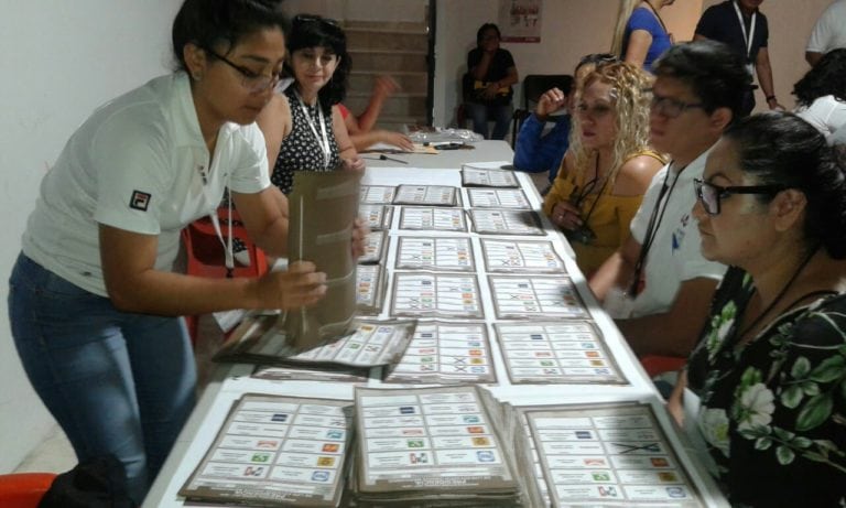 recuento de sufragios