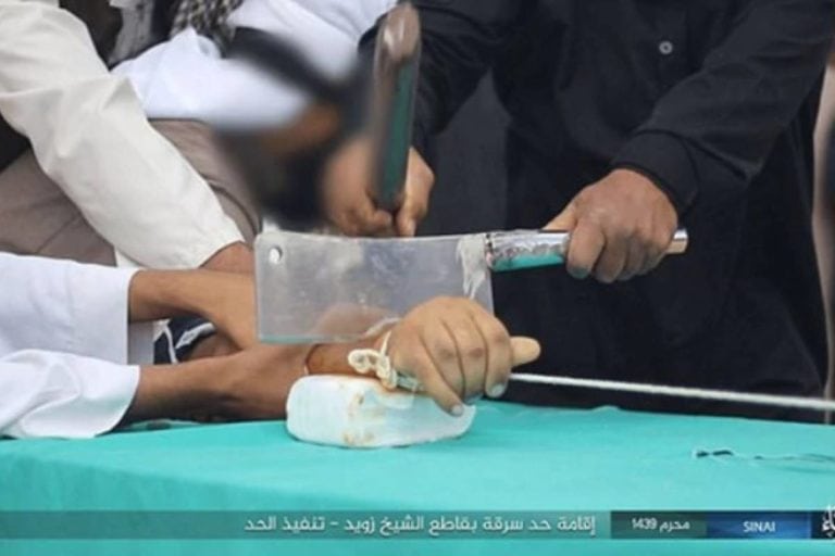 Ladrón suplica por que no le “mochen” la mano (Video)