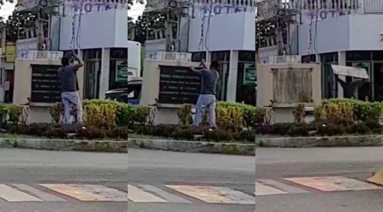 Perla Tun se venga de Pedro Joaquín Delbouis al tirar la placa de su padre