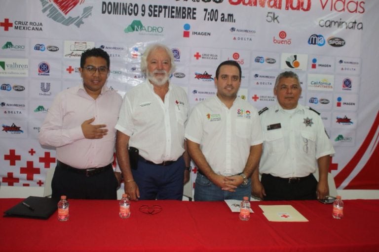 Alistan carrera a beneficio de la Cruz Roja
