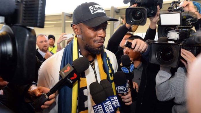 Usain Bolt, a punto de cumplir su sueño de ser futbolista profesional