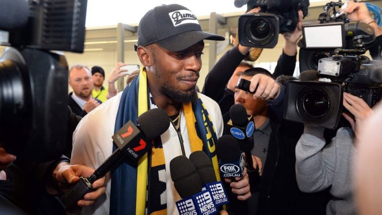 Usain Bolt, a punto de cumplir su sueño de ser futbolista profesional