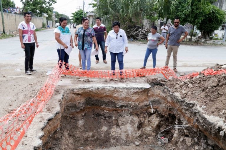 Verifican ciudadanos avances de obras públicas en Solidaridad