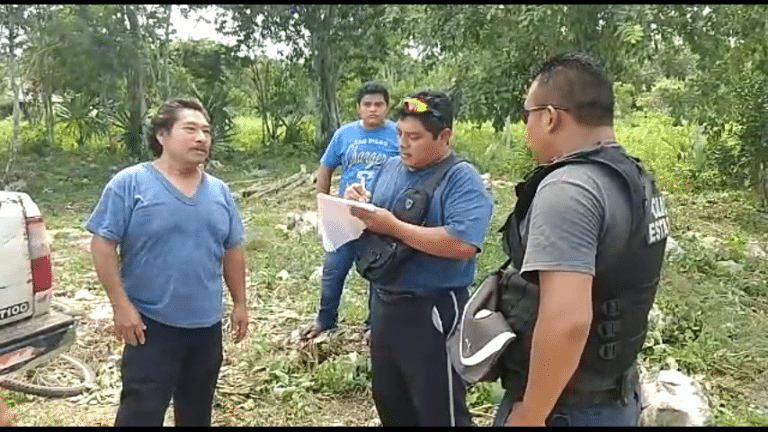 “El Cholo” comete ilícito y se refugia en una casa de Dziuché