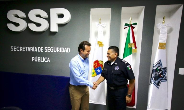Se reúne Pedro Joaquín con titular de Seguridad Pública de Quintana Roo