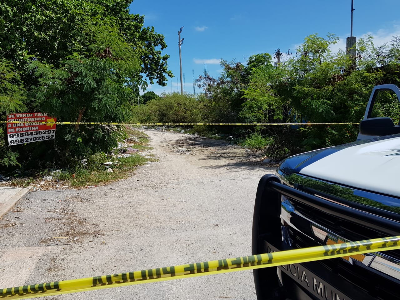 Hallan dos cadáveres en distintos puntos de Benito Juárez