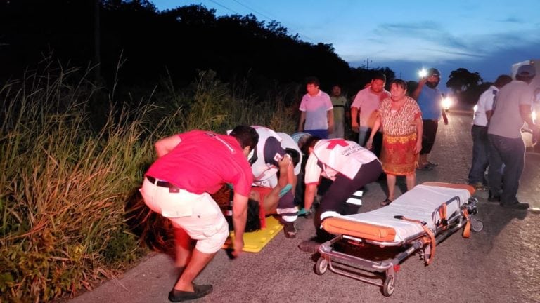 Accidente en Carrillo Puerto deja ocho heridos