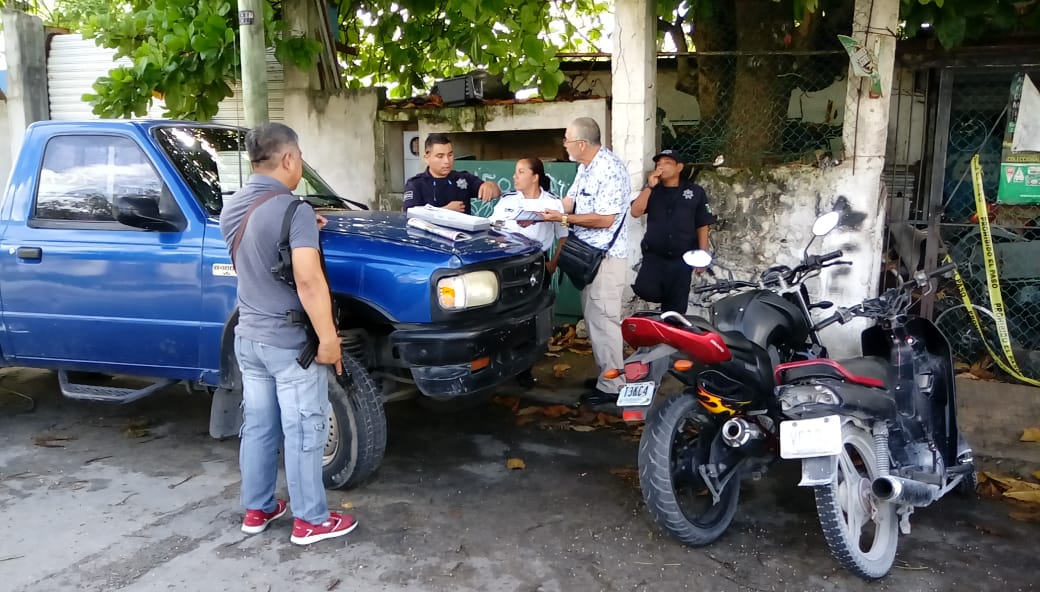 Roban taller mecánico frente a la estación de bomberos de Cozumel