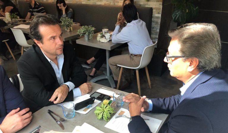 Retoma Pedro Joaquín comunicación con navieras