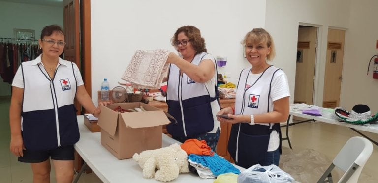 Realizaron con éxito el Bazar de la Cruz Roja en Solidaridad