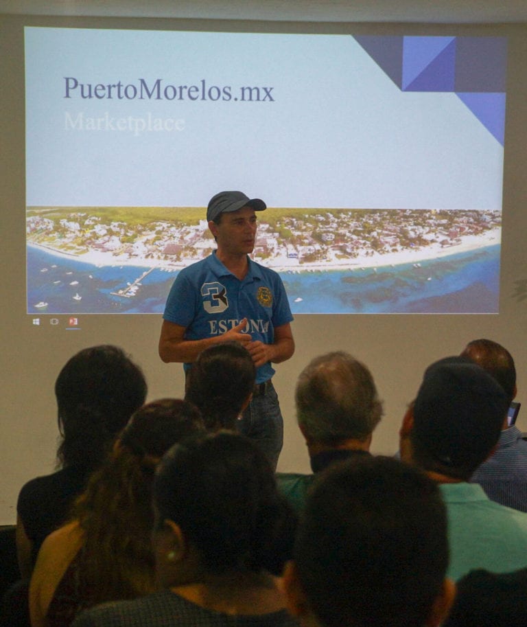 Puerto Morelos lanza su portal web para potenciar el comercio